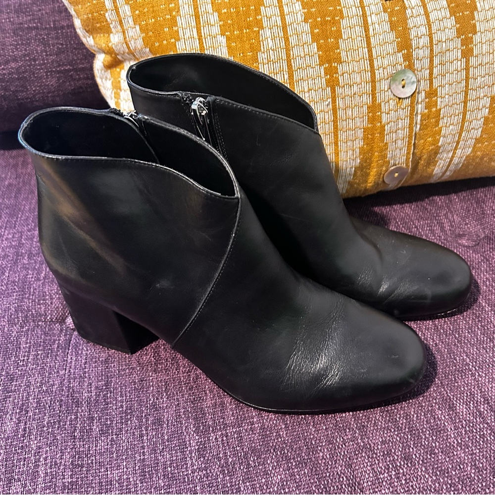 Via Spiga Block Heel Booties (8)